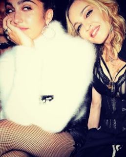 Мадонна и ее дочь Лурдес