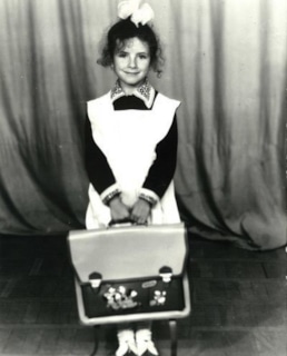 Анна Плетнева в детстве