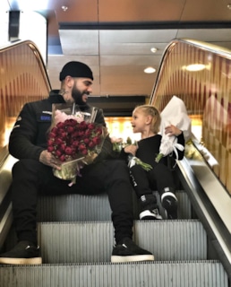 Тимати с дочерью