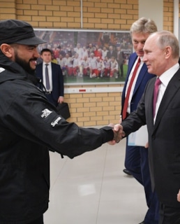 Тимати и Владимир Путин