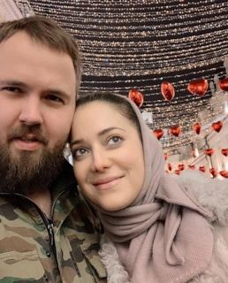 Валентин Петухов с супругой