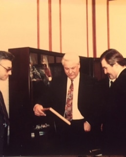 Юрий Батурин, Борис Ельцин и Евгений Киселев