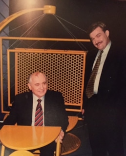 Михаил Горбачев и Евгений Киселев