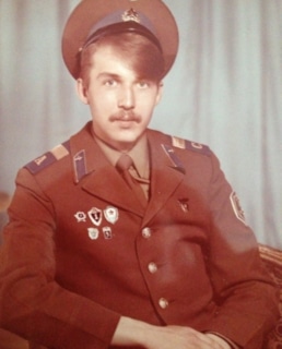 Кирилл Полухин в молодости