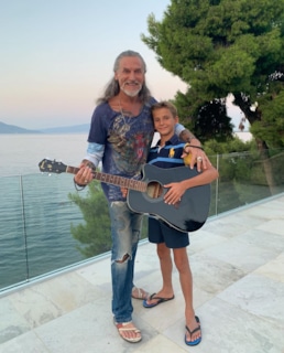 Никита Джигурда с сыном