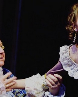 Олег Табаков и Ольга Литвинова