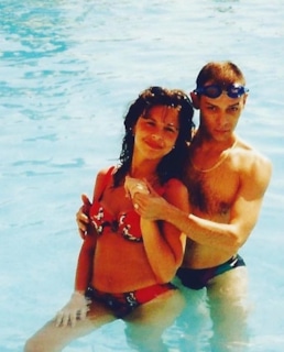 Ирина Аманти и Вадим Казаченко в молодости