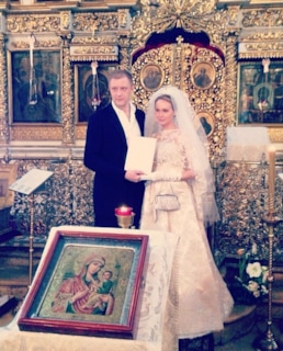 Сергей Горобченко и жена Полина Невзорова