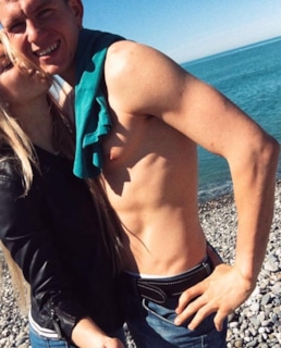 Александр Большунов и девушка Анна Жеребятьева