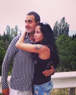 Елена Беркова и Владимир Савро