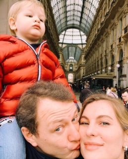 Марат Башаров и Елизавета Шевыркова с сыном