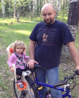 Илья Хорошилов и его дочь Аглая