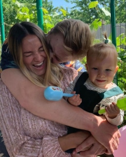 Вячеслав Чепурченко с женой и дочерью