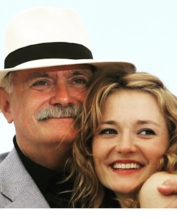 Надежда Михалкова и Никита Михалкова