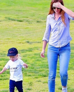 Лейтон Мистер и дочь Арло Дэй Броди