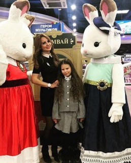 Максим с дочерью