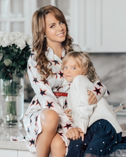 Максим с дочерью