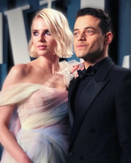 Рами Малек и Люси Бойнтон