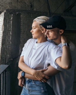 Александра Воробьева и ее муж Павел Швецов