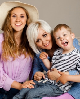 Василиса Володина с детьми