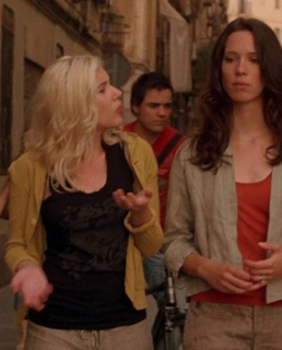 Ребекка Холл и Скарлетт Йоханссон