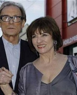 Билл Найи и бывшая жена Дайана Куик