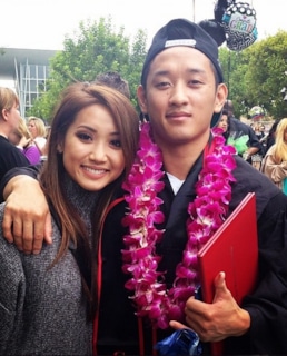 Бренда Сонг в с братом