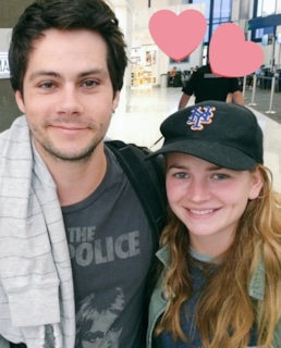 Бритт Робертсон и Дилан О'Брайен