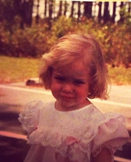 Бритт Робертсон в детстве