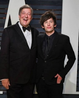 Стивен Фрай и его муж Эллиотт Спенсер