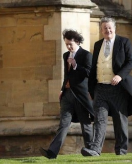 Стивен Фрай и его муж Эллиотт Спенсер