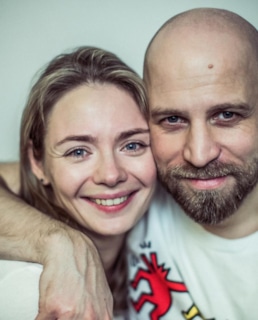 Карина Разумовская и ее муж Егор Бурдин