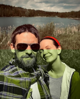 Алексей Веселкин и Лина Веселкина (Шишова)