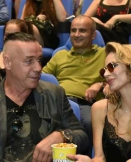 Тилль Линдеманн со Светланой Лободой