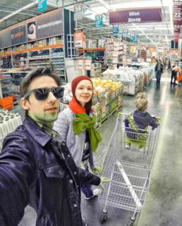 Алексей Веселкин и Лина Веселкина (Шишова)