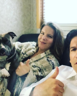 Джон Бернтал и его жена Эрин Энгл