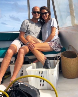 Джастин Портман с новой женой Морган Снайдер