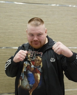 Вячеслав Дацик на тренировке