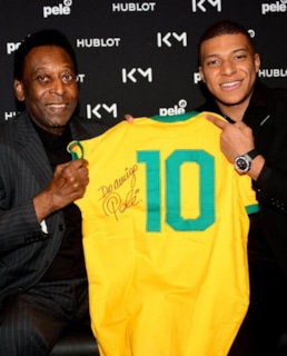 Килиан Мбаппе и Пеле