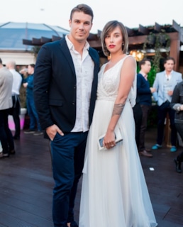 Дмитрий Черкасов с женой Александрой