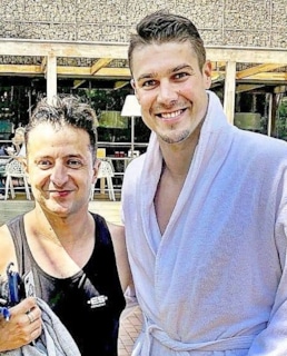 Дмитрий Черкасов и Владимир Зеленский