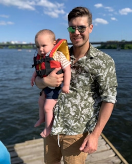 Дмитрий Черкасов с сыном