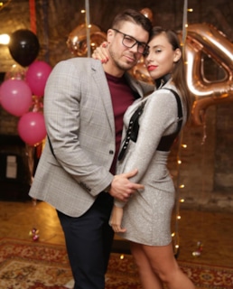 Дмитрий Черкасов с женой Александрой