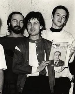 Состав группы «Воскресение» в 1982 году