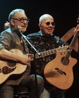 Музыканты группы «Воскресение» Евгений Маргулис и Алексей Романов