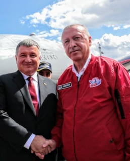 Арсен Аваков и президент Турции Реджеп Тайип Эрдоган