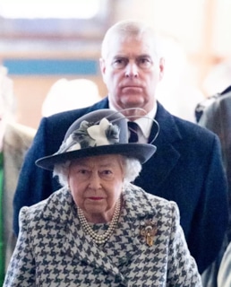 Сын королевы Елизаветы II Принц Эндрю