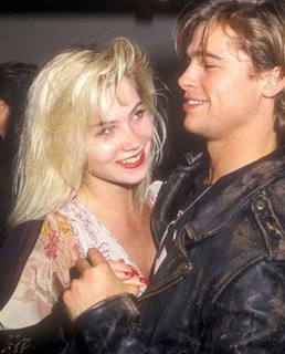 Кристина Эпплгейт и Брэд Питт