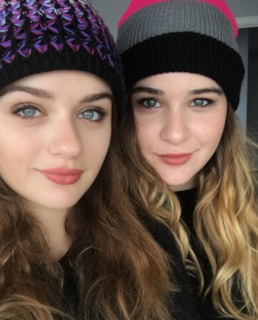 Джои Кинг с сестрой Келли