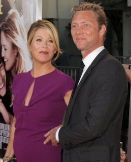 Кристина Эпплгейт и ее муж Мартин Ленобль